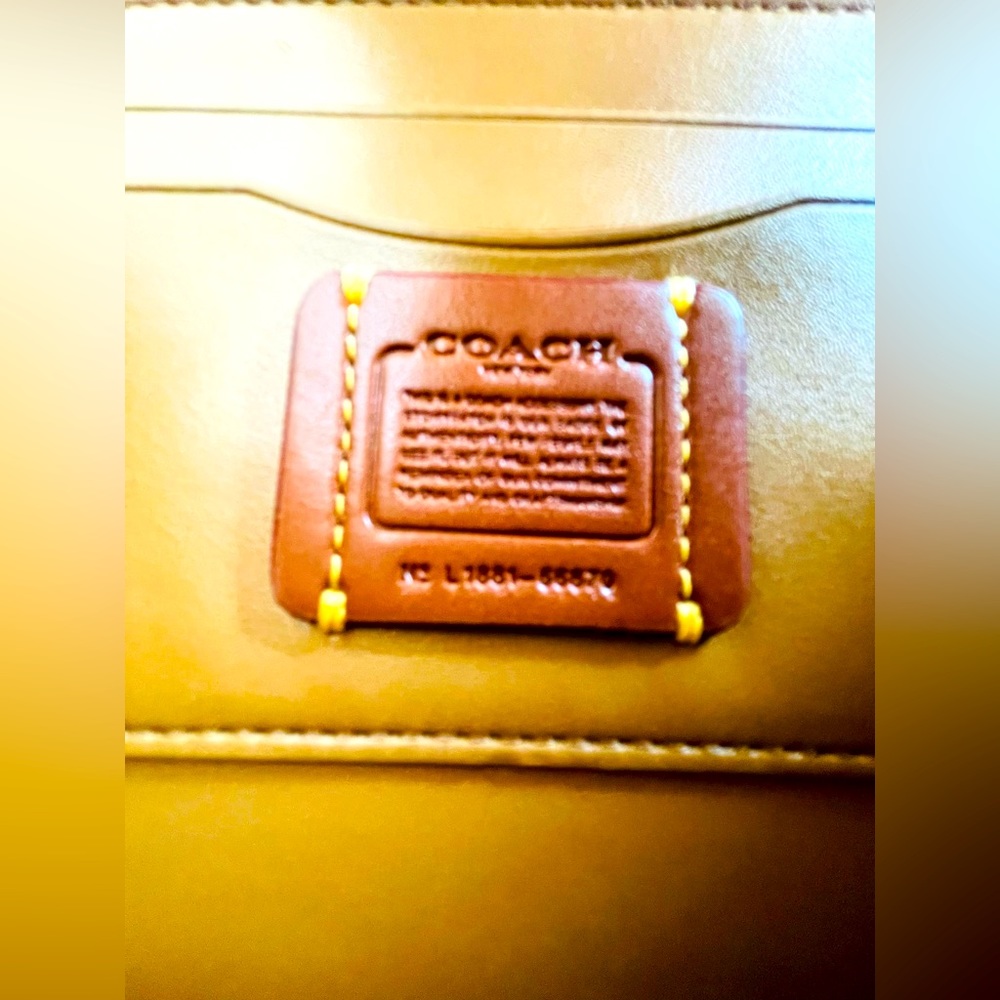 Coach Turnlock Floral Embroidery Chalk Crossbody Purse with Dust Bag - Picture 7 of 14